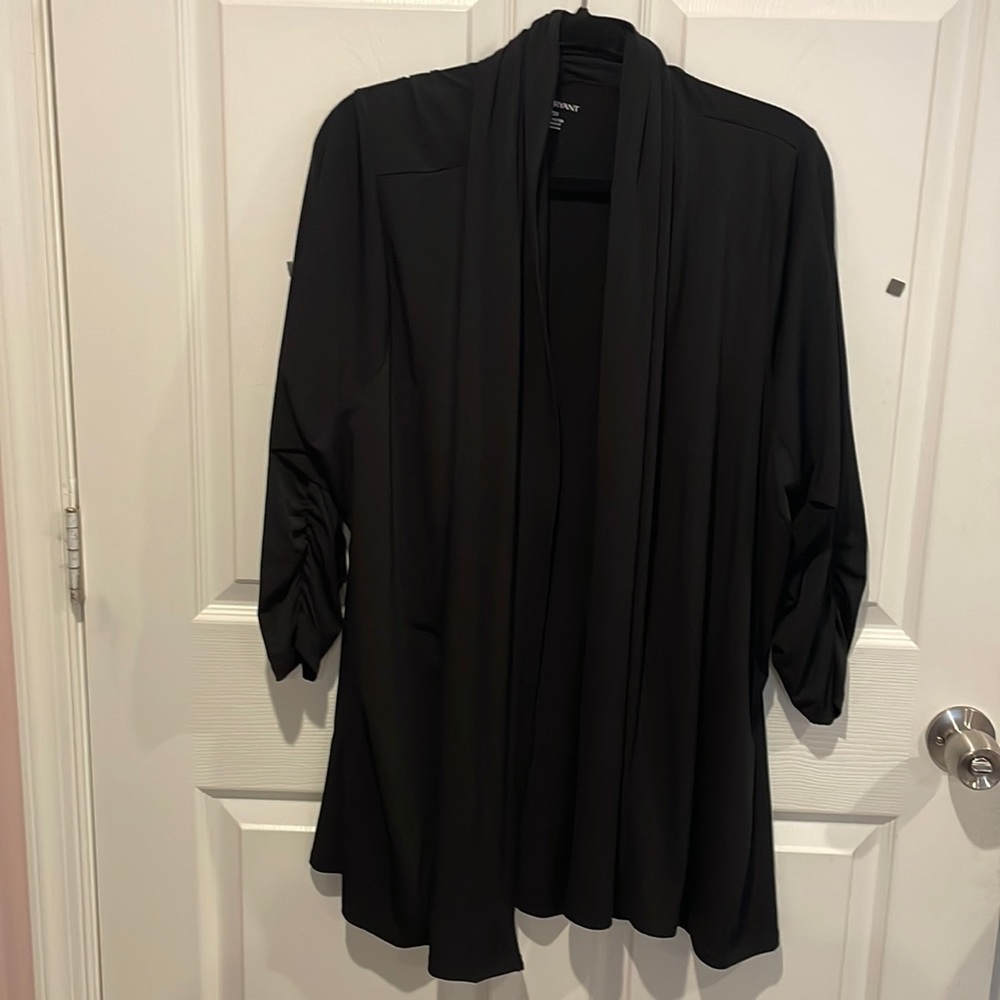 Elegant jacket shoal neck